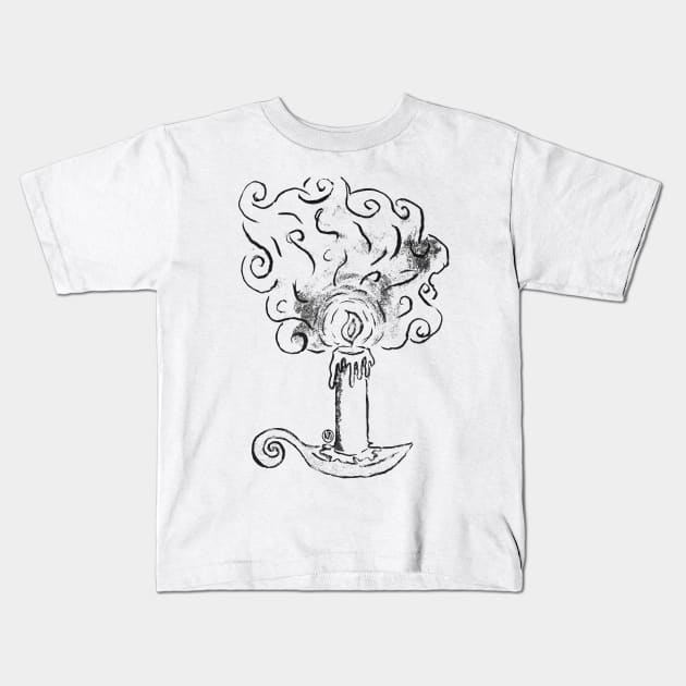 Smoke Kids T-Shirt by Polkadotdreamer